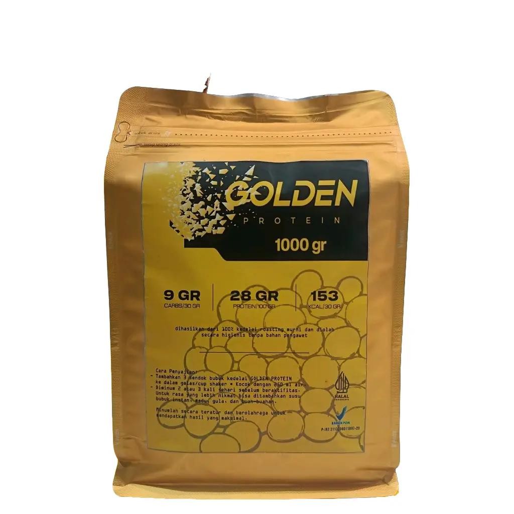 

GOLDEN PROTEIN_ Sumber protein bubuk kedelai murni 1000gram kacang KEDELAI serbuk kedelai