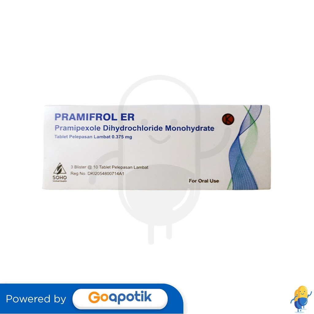 Pramifrol Er 0.375 Mg Box 30 Tablet