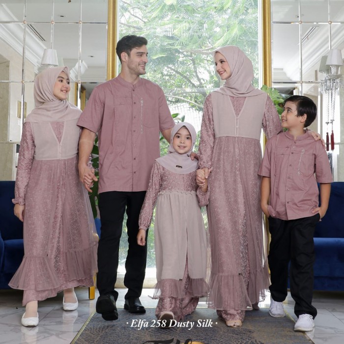 SARIMBIT ETHICA ELFA 258 DUSTY SILK - koko xs