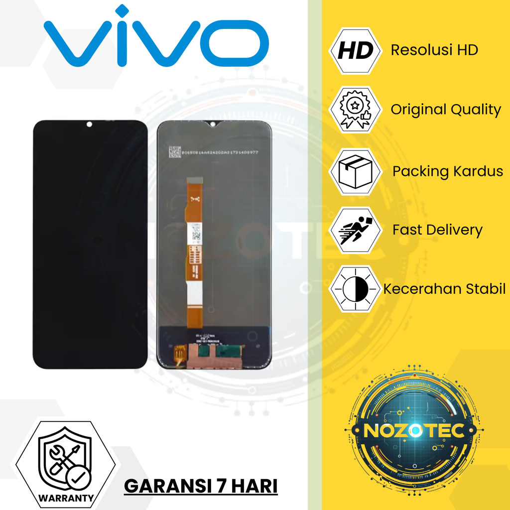 LCD TOUCHCSREEN HP VIVO Y16 / Y21S / Y21 2021 / Y21T / Y21A FULLSET COMPLETE ORIGINAL LAYAR SENTUH P