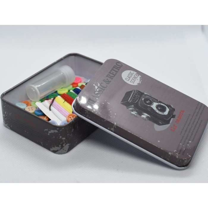 JDR Kotak Tempat Perhiasan Kalung gelang cincin - Box Cigarettes Cases Design Tinplate