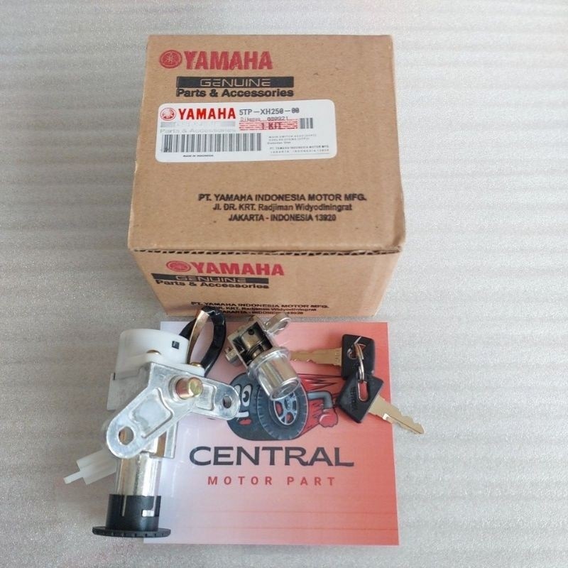 5TP-XH250-12 Key Set Kunci Kontak Assy Jupiter Z Vega R New Burhan