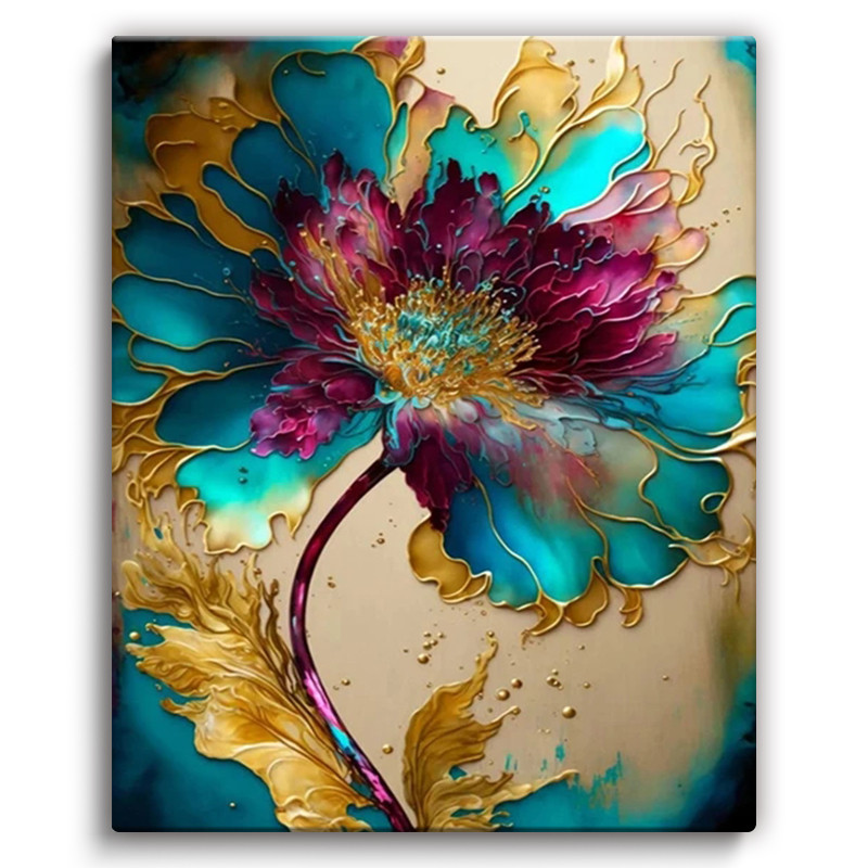 

SDOYUNO painting by abstract numbers flowers Picture Original gifts Decorative paintings Art supplies Wall Decor
