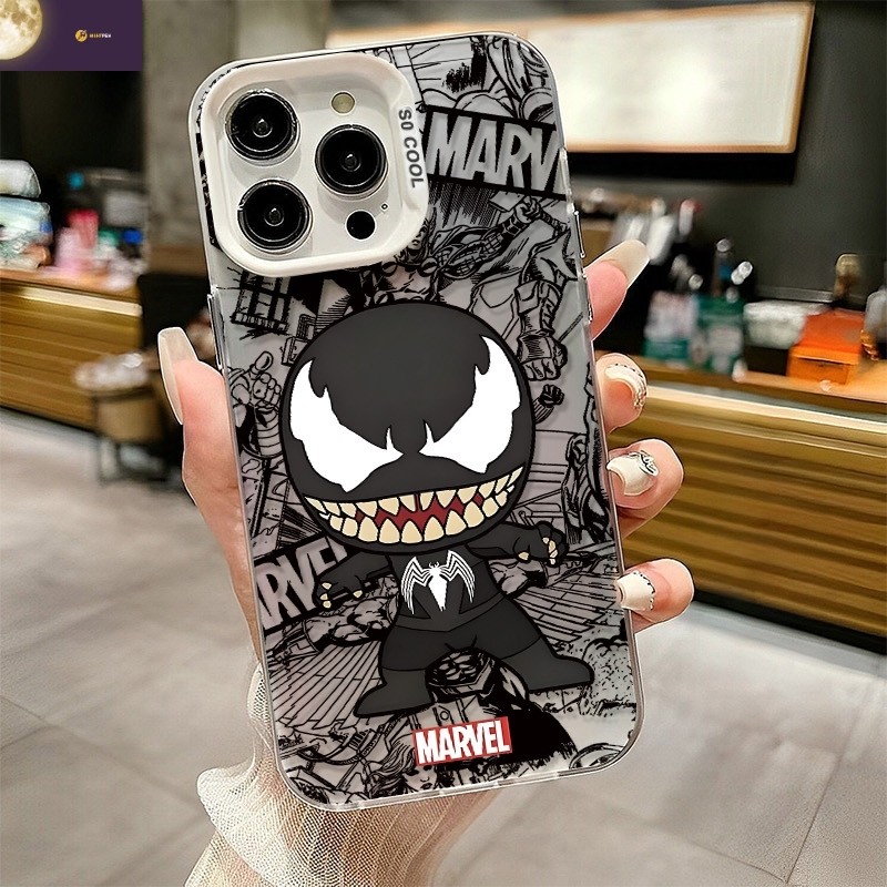 Marvel Venom case Samsung seri Kompatibel untuk Samsung A14 A05 A23 A03s A32 A54 A02s A12 A30s A03 A