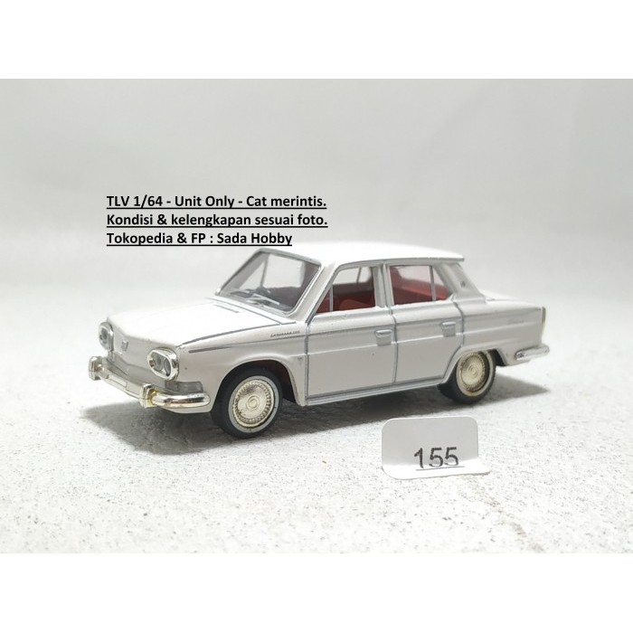 Tomica Limited Vintage LV-09a Hino Contessa 1300 Putih Unit Only