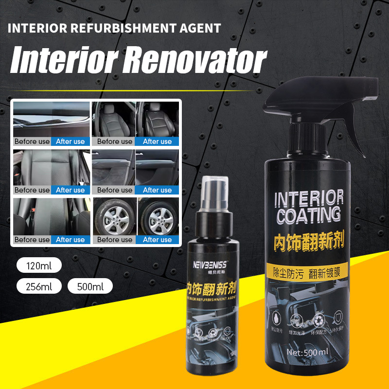 500ML Pembersih Interior Mobil All Purpose Untuk Jok Plafon Dashboard Cocok Untuk Membersihkan Bahan