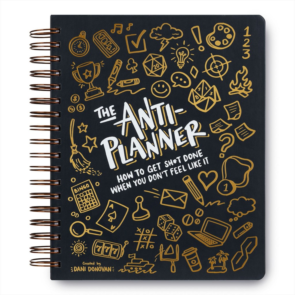 

Anti Planner, Daily Plan, Annual Anti Planner Plan Notebook