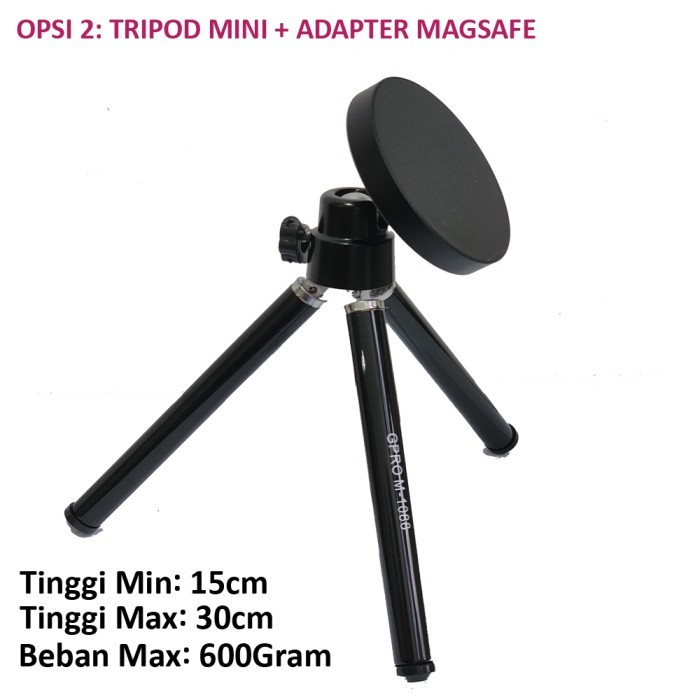 CDS Tripod Adapter for Magnetic Magsafe IPhone 12 13 14 15 - Samsung with Magsafe Case for Gimbal St