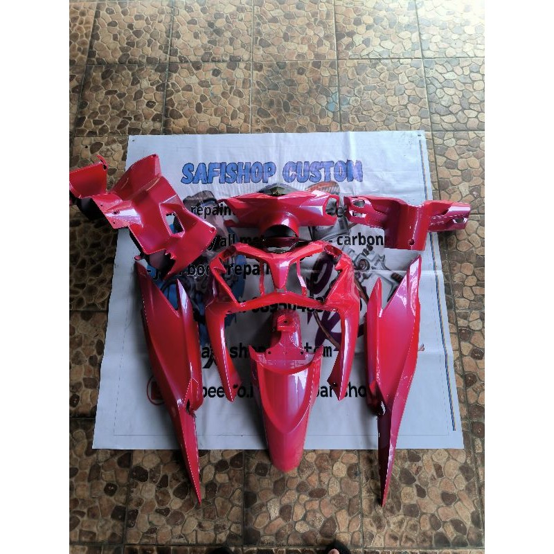 PROMO! full body halus vario 125 old kzr merah ferari lembayung biru