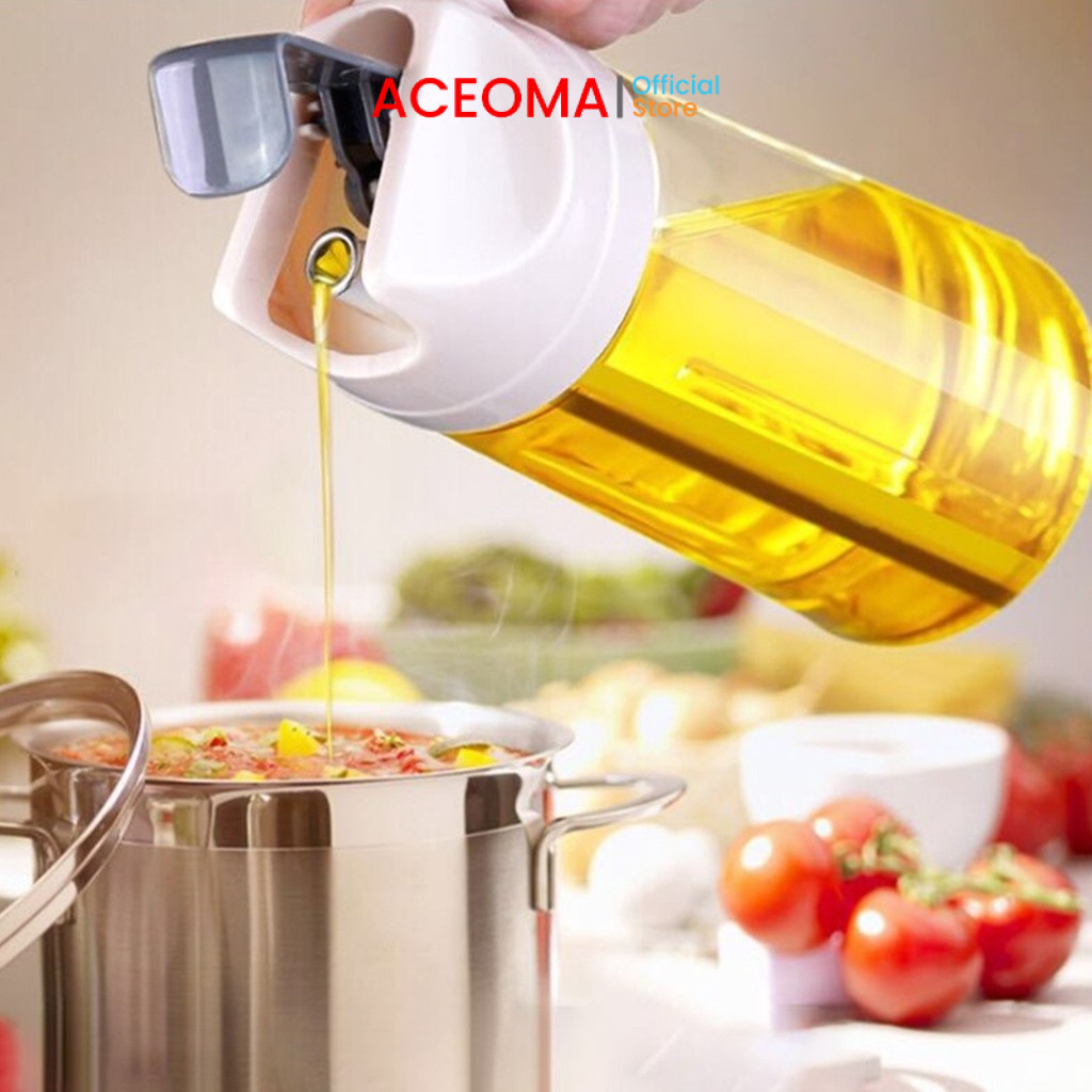 

Botol Minyak Goreng Kaca Tempat Minyak Goreng Seasoning Glass Jar 600ml Serbaguna