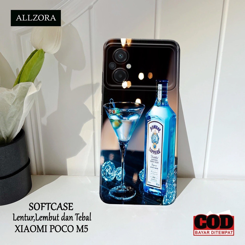 Softcase Hp Xiaomi Poco M5 Terbaru - Casing Hp Xiaomi Poco M5 Terbaru - Fashion Case Branded - Case 