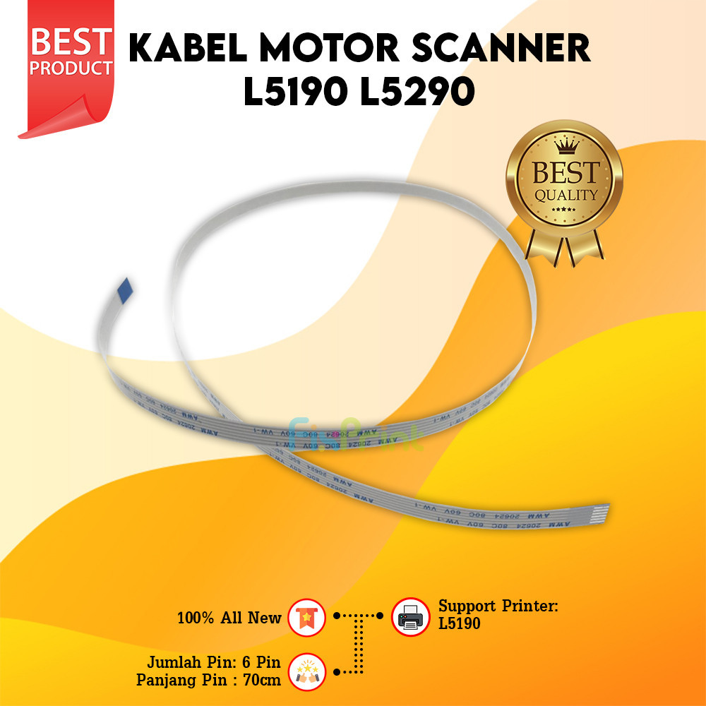 Kabel Motor Scanner L5190 New, Cable Flexible Motor Scanner L5190 6Pin