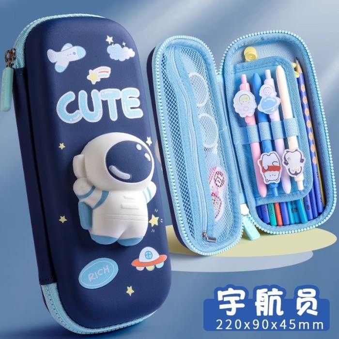 

[Ready] Kotak Pensil anak - anak Siswa Sekolah Dasar Berkapasitas Besar - Biru
