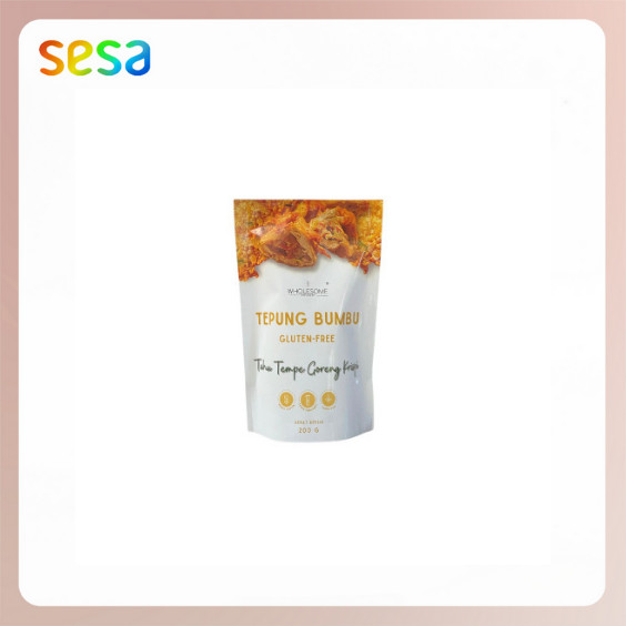 

WHOLESOME Pressery Tepung Bumbu Tahu & Tempe 200gr - Gluten Free Bumbu Gorengan
