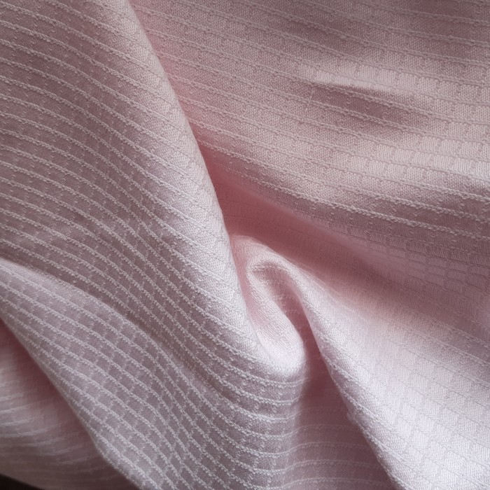 Kain Bahan winter tweed chanel stretch  High Quality - Biru wardah