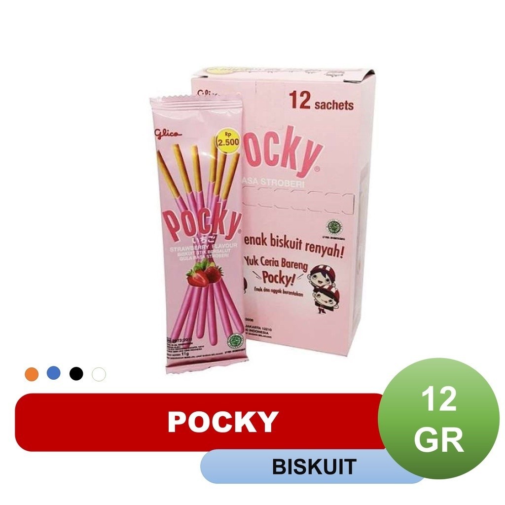 

Pocky Strawberry Single 12G