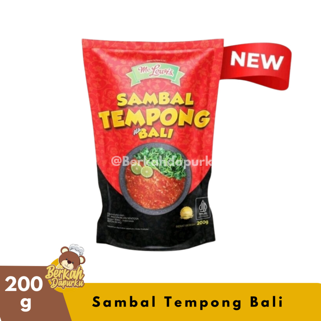 

Mc Lewis Sambal Tempong Ala Bali 200g Sambal Termurah