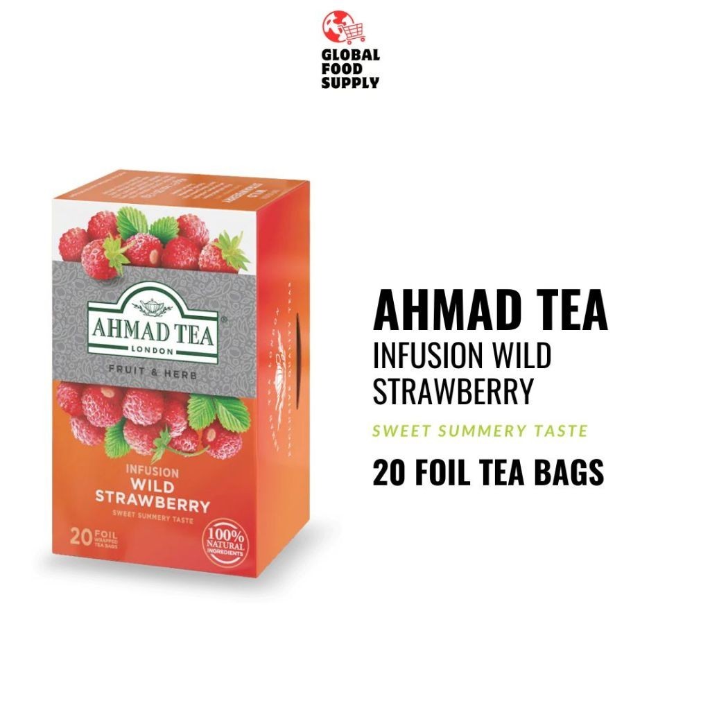 

Ahmad Tea Wild Strawberry Infusion 20's 40 gr