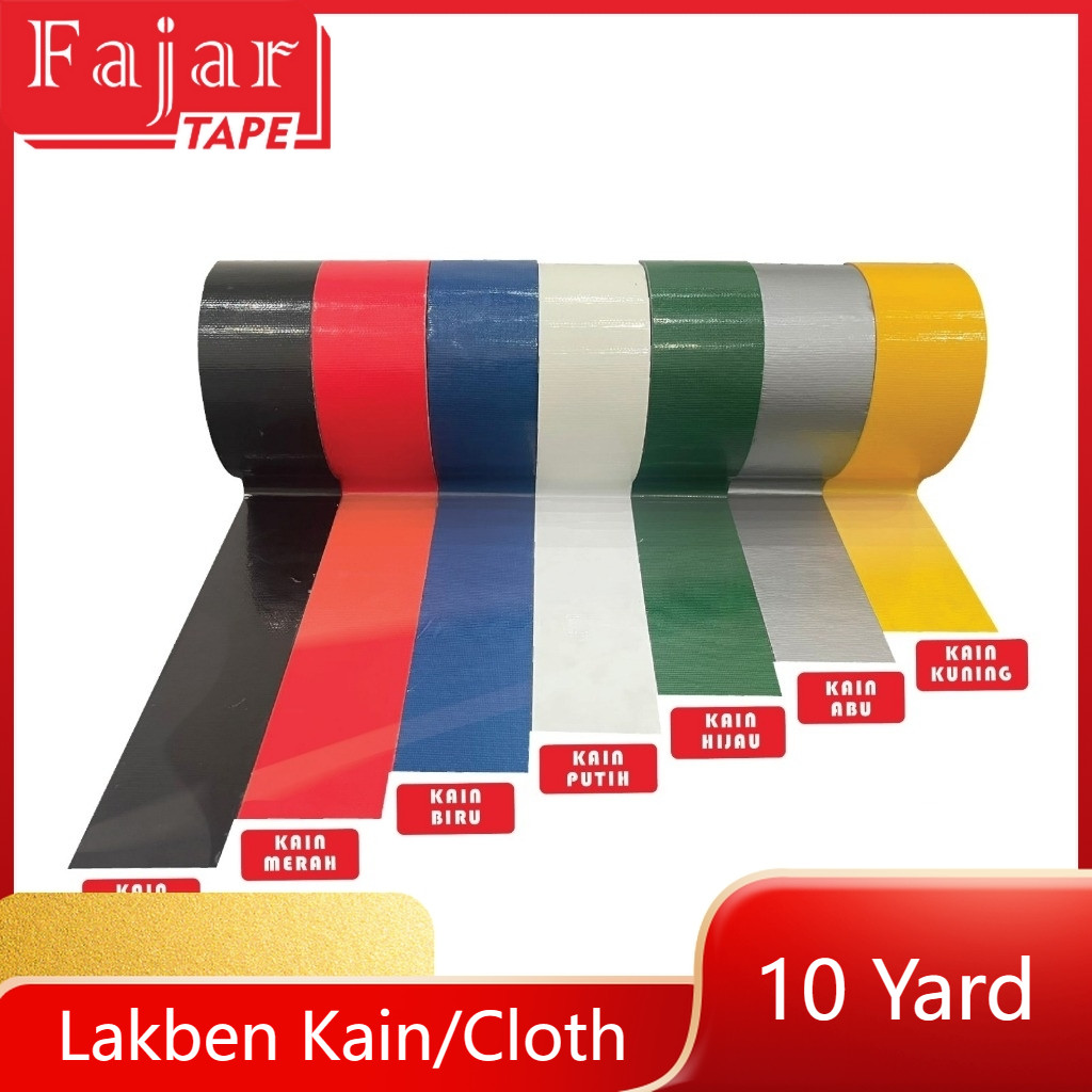 

Lakban Kain/Cloth Tape 45mm 10YARD