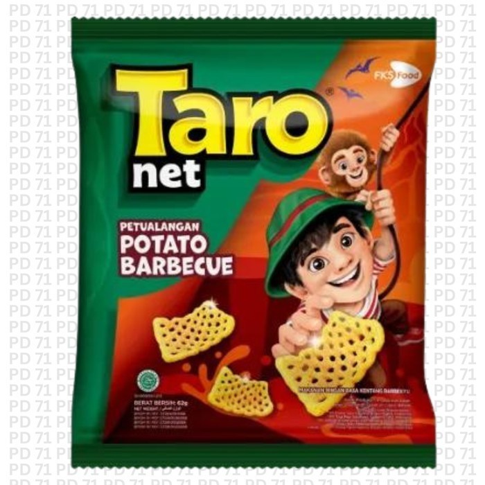 

Taro Net Snack Aneka Rasa Renceng Isi 10 Bungkus