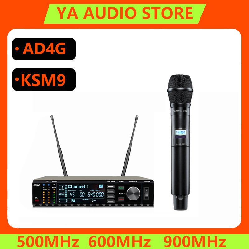 AD4G wireless microphone ad2ksm9 condenser microphone ultra-high frequency long-distance UHF perform