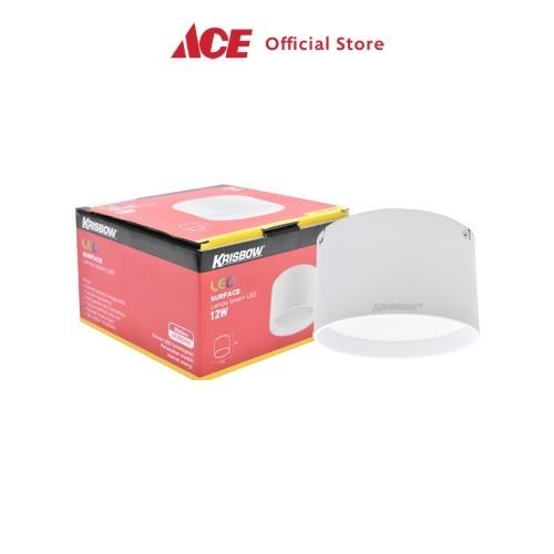 Ace - Krisbow Lampu Downlight Led 12 Watt 3000K - Warm White