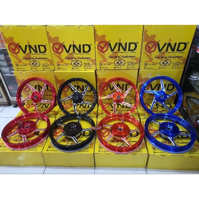 VELG VND RACING AK55 MODEL ENKEI Vario,Beat,Scoopy,Genio
