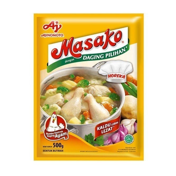 

h Masako Rasa Ayam 500gr - AYAM 500GR