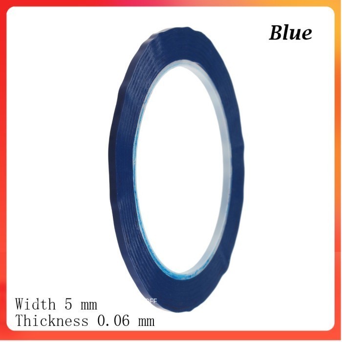 

Isolasi Lakban Mylar Tape Insulated Transformer 66 M 5 mm - Blue