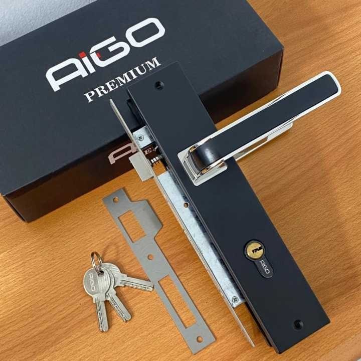 NEW Kunci Pintu Tanggung AIGO/Kunci Pintu AIGO 20CM/Selot Pintu Komplit Aigo PREMIUM