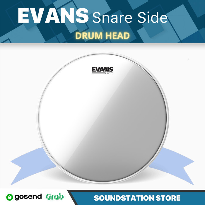 EVANS SNARE SIDE HAZY 300 DRUMHEAD Snare Side Head - Drum Membrane