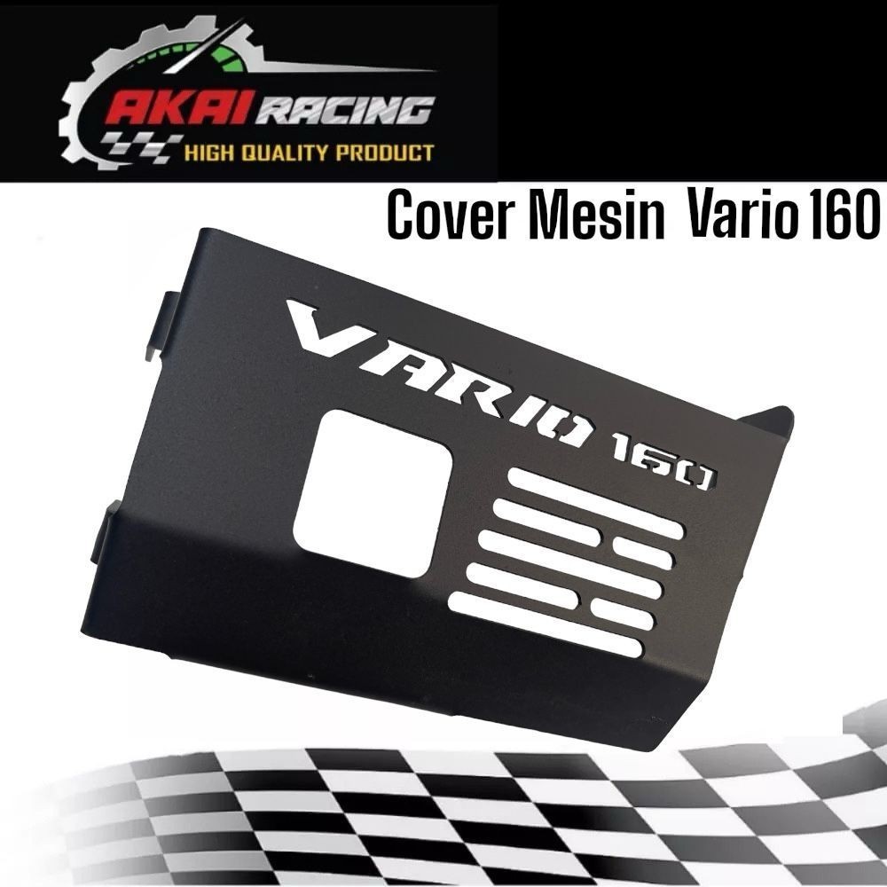 Vinel Exhaust - Cover Pelindung Mesin Motor Vario 160 Kualitas Terbaik