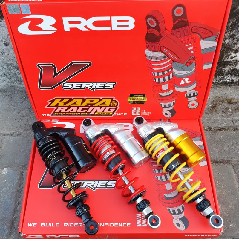 PROMO BESAR BESARAN Shock Skok RCB VSeries Belakang Tinggi 32mm Tiger GL CB MEGAPRO Kapa Racing
