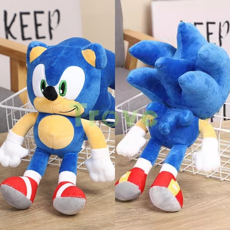 [Diskon 64%]9inci boneka sonic Kartun Boneka berbulu lucu anime boneka mainan anak boneka wisuda min