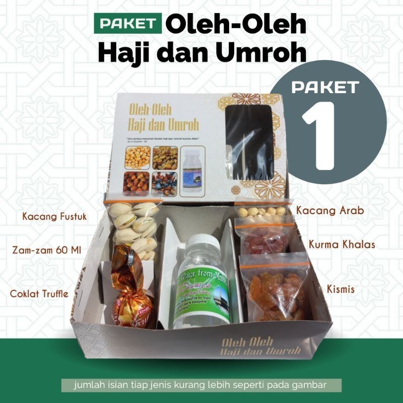 

Paket Oleh-oleh Haji dan Umroh Murah Jaminan Original 100%