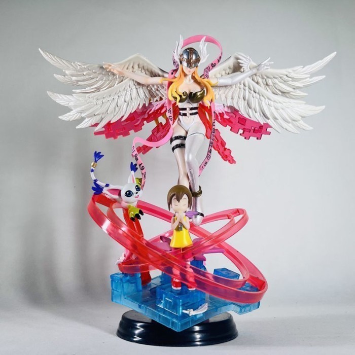 (Baca Deskripsi) Figure Digimon - Angewomon & Yagami Hikari Battle Ver.