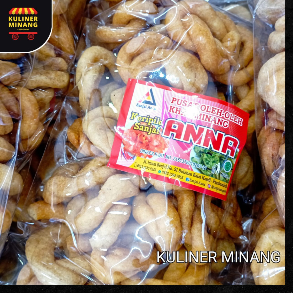 

Kuliner Minang Karak Kaliang Telur Anna Oleh Oleh Cemilan Makanan Khas Padang Jajanan Snack