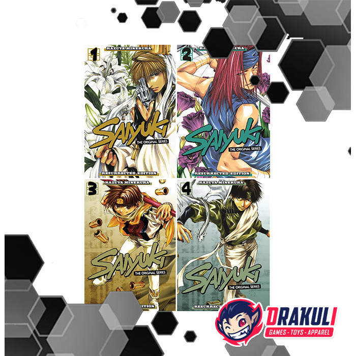

Drakuli Hobbies Manga Saiyuki The Original Series Resurrected Edition Vol. 1-4 Set (Hardcover)