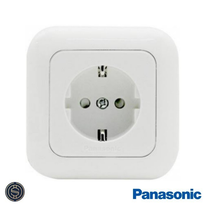 Panasonic Stop Kontak NON CP WEJP1131-7 WEJP 1131-7 WIDE SERIES grosir
