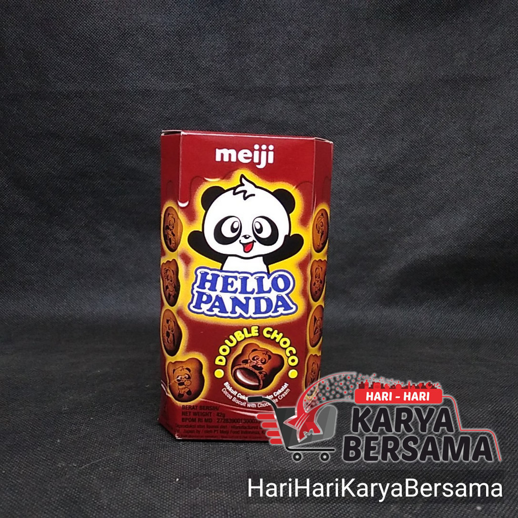 

BISKUIT MEIJI HELLO PANDA DOUBLE CHOCO 42GR