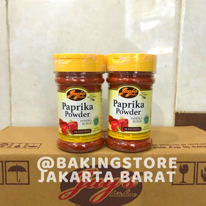

New Produk- [Terlaris] Jay's Paprika Powder | Bubuk Paprika | Jays Paprika 70 Gr
