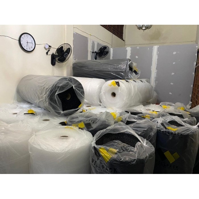 

Bubble Wrap Roll 30x50m 40x50m Hitam Bening 30cm x 50m 40cm x 50meter - Bening Tipis, 30cm x 50m