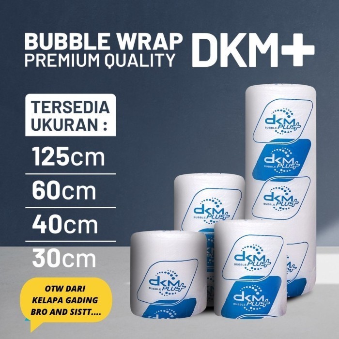 

BUBBLE WRAP HITAM BUBLE WRAP BENING DKM PLUS POTONGAN - BENING LOGO HIJ, 30CM x 50M