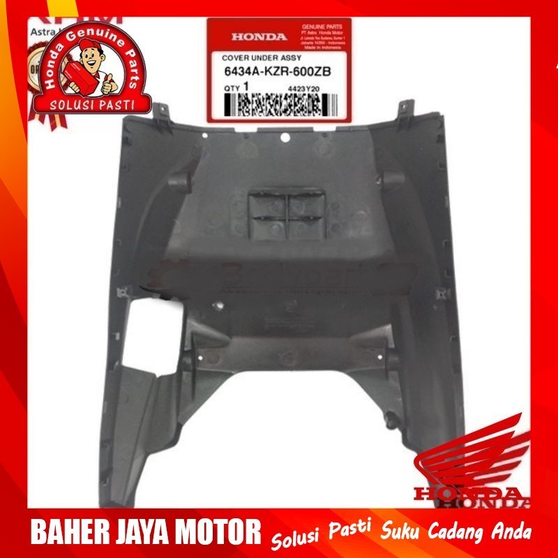6434A-KZR-600ZB Cover Under Dek Bawah Vario 125 Old 2012 2014 Original