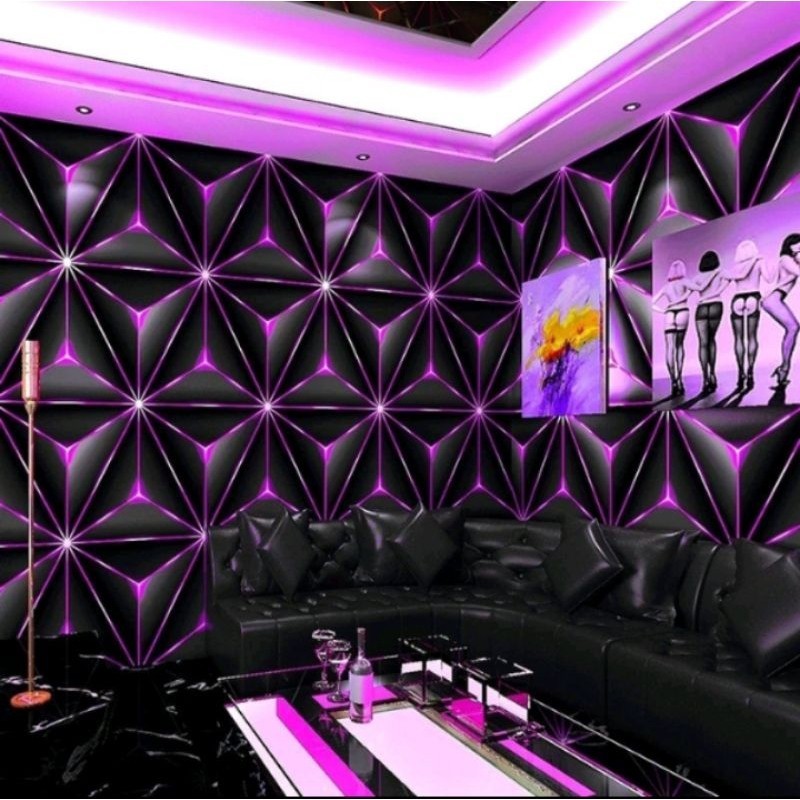 PROMO WALLPAPER MURAH MOTIF PERMATA 3D NEW  Wallpaper Sticker Dinding Room