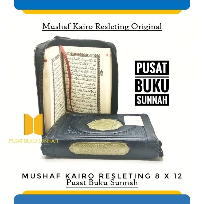 Terlaris ✨ -Al Quran Saku Import Kairo Resleting Khat Utsmani  Darussalam