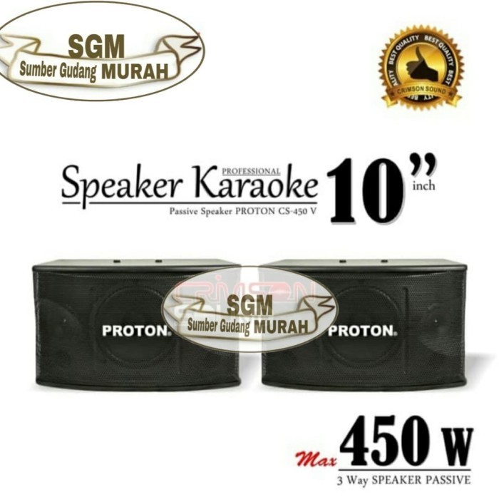 SPEAKER KARAOKE PROTON 10 INCH CS-450