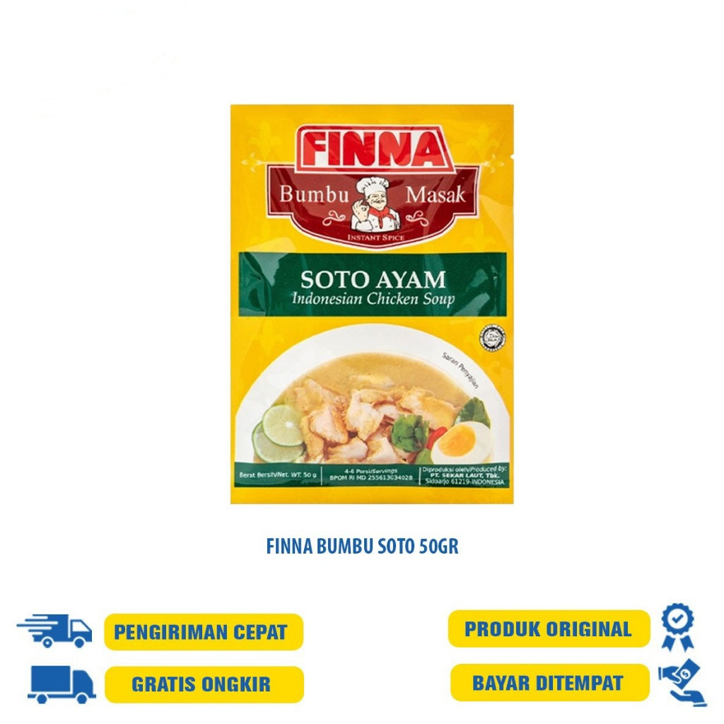 

FINNA BUMBU MASAK ALL VARIANT 50 GR