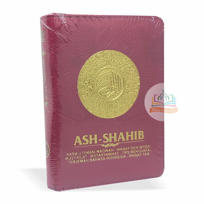 

[PROMO MURAH] Al-Quran Ash-Shahib A6 Jaket Resleting - Terjemah - Hilal Media - Merah Maroon