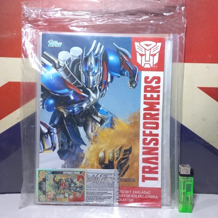 Topps Transformers Binder and Card Collector New And Original Topps